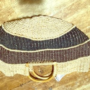 New 100% Abaca weaved Fiber bag.